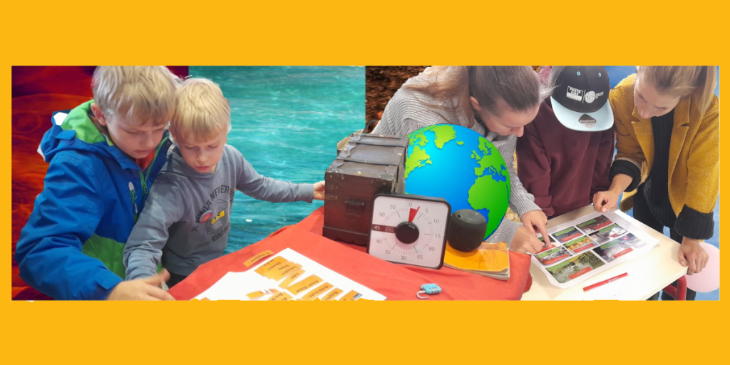 Affiche du scénario escape game ozez la terre qui permet de voir l'univers proposé