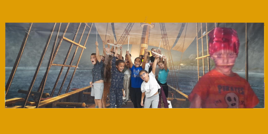 Affiche du scénario escape game corsaire qui permet de voir l'univers proposé