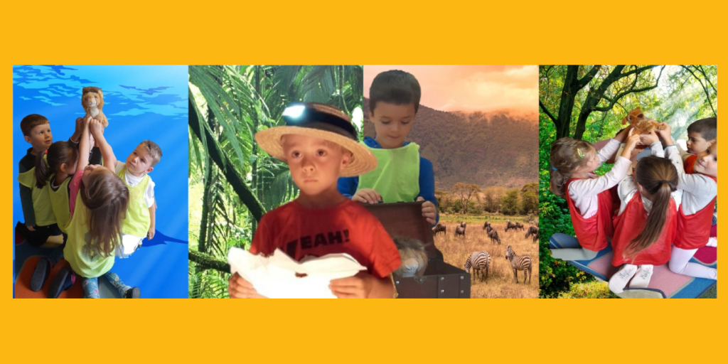 Affiche du scénario escape game safari du monde qui permet de voir l'univers proposé